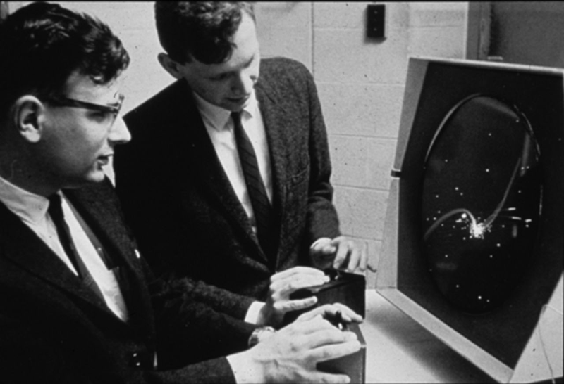Illustration for article titled Play Spacewar!, The Pentagon-Funded Video Game From 1962